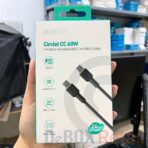 Aukey CB-NCC1 Cáp sạc C to C Hỗ trợ sạc nhanh PD 60W, Bọc nylon siêu bền Dài 1m - Ảnh 9
