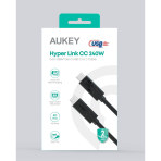 Cáp Sạc Nhanh C to C AUKEY CB-TCC241 240W (USB 4.0, 8K@60Hz, 40Gbps) - Ảnh 4