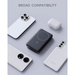 Pin Dự Phòng Không Dây AUKEY MagFusion PB-MS02 10000mAh 30W (Wireless Charging Qi 15W, With Stand) - Ảnh 7