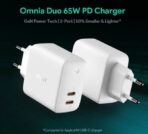 Củ Sạc Nhanh AUKEY PA-B4S 65W 2 cổng - Ảnh 2