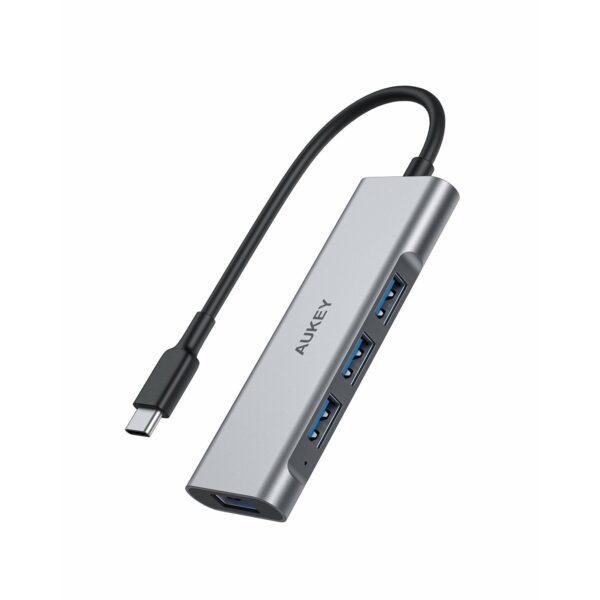 HUB chuyển đa năng AUKEY CB-C94 4-Port USB C Hub Aluminum Alloy with 4 USB 3.0 Ports