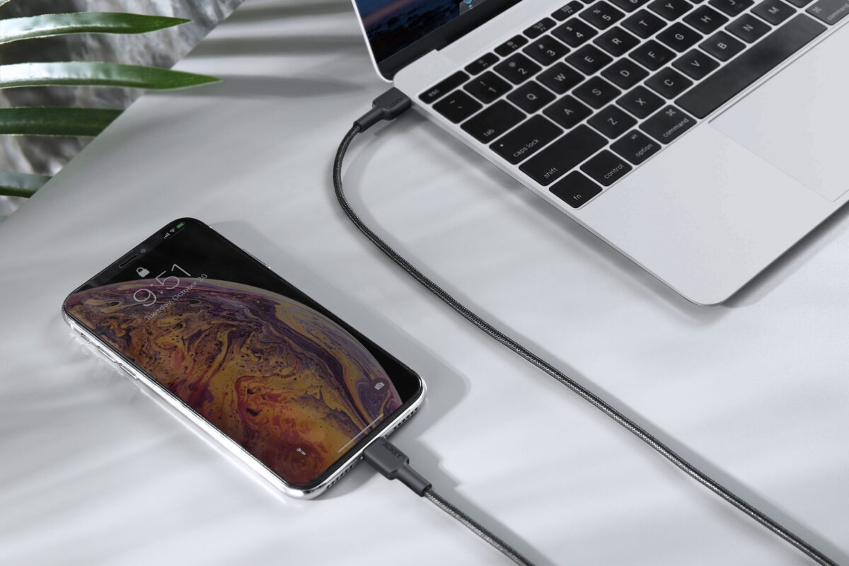 Aukey CB-CL3 Cáp C-Lightning MFi 0.9m - Ảnh 5