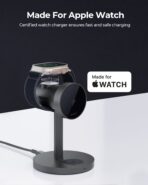 Đế sạc không dây AUKEY LC-MC311 MagFusion Qi2 Magnetic Fast Wireless Charging Station 3-in-1 - Ảnh 10