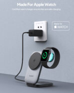 Đế sạc không dây AUKEY LC-MC312 MagFusion Z Qi2 3-in-1 Foldable Magnetic Fast Wireless Charging Station - Ảnh 4