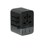 Củ Sạc Du Lịch 3C+2A AUKEY PA-TA07A 35W (US/AU/UK/EU, + AC Socket)