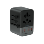 Aukey PA-TA08 65W Sạc nhanh PPS 45W, PD 30W, USB A + 4 Type C, AC 2500W tương thích 150 Quốc gia