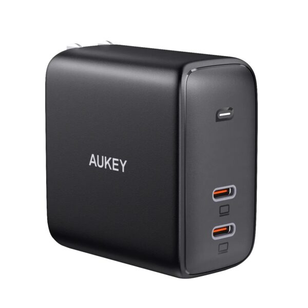 Aukey PA-B6 Củ sạc nhanh Omina 100W 2 cổng công nghệ GaN