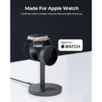 Đế Sạc Đứng Không Dây 3-in-1 AUKEY LC-MC311 15W (Sạc không dây chuẩn Qi2, Hít từ tính MagFusion) - Ảnh 4