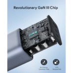 Củ Sạc Nhanh AUKEY PA-B6U 67W (2*Type-C + 1*USB-A Port, UFCS certified, GaN Technology) - Ảnh 4