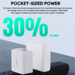 Củ Sạc Nhanh AUKEY PA-B4T 45W (2*Type-C port, GaN Technology) - Ảnh 5