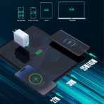 Củ Sạc Nhanh AUKEY PA-B4T 45W (2*Type-C port, GaN Technology) - Ảnh 6