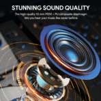 Tai Nghe Không Dây TWS AUKEY EP-M1NC (Bluetooth v5.2, 6H, IPX5, ANC) - Ảnh 7