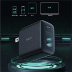 Củ Sạc Nhanh AUKEY PA-B4T 45W (2*Type-C port, GaN Technology) - Ảnh 2