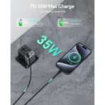 Củ Sạc Du Lịch 3C+2A AUKEY PA-TA07A 35W (US/AU/UK/EU, + AC Socket) - Ảnh 3