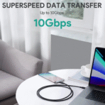 Cáp Sạc Nhanh C to C AUKEY CB-CD21 100W (USB3.1 10Gbps, 4K@60Hz 30-bit, 5A, 1.2m) - Ảnh 3