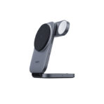Đế sạc không dây AUKEY LC-MC312 MagFusion Z Qi2 3-in-1 Foldable Magnetic Fast Wireless Charging Station