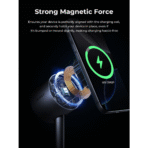 Đế Sạc Đứng Không Dây 2-in-1 AUKEY Qi2.2 MagFusion 2X LC-MC213 25W (Wireless Charging Qi2.2 25W, Strong Magnetic Force, 360° Rotation) - Ảnh 7