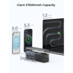 Pin Dự Phòng AUKEY PB-Y63 Spark Mega 27600mAh 140W (2*Type-C + 1*USB-A Port, Digital Display) - Ảnh 5