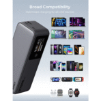 Pin Dự Phòng AUKEY PB-Y63 Spark Mega 27600mAh 140W (2*Type-C + 1*USB-A Port, Digital Display) - Ảnh 8