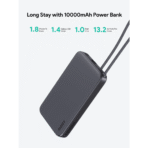Pin Dự Phòng AUKEY Spark Sling PB-Y53 10000mAh 15W (with Built-in Type-C Cable, 1*Type-C + 1*USB-A port) - Ảnh 2