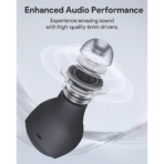 Tai Nghe Không Dây TWS AUKEY EP-M3A (Bluetooth v5.4, 5H, IPX4, Control via app, Crystal Clear Calls) - Ảnh 4