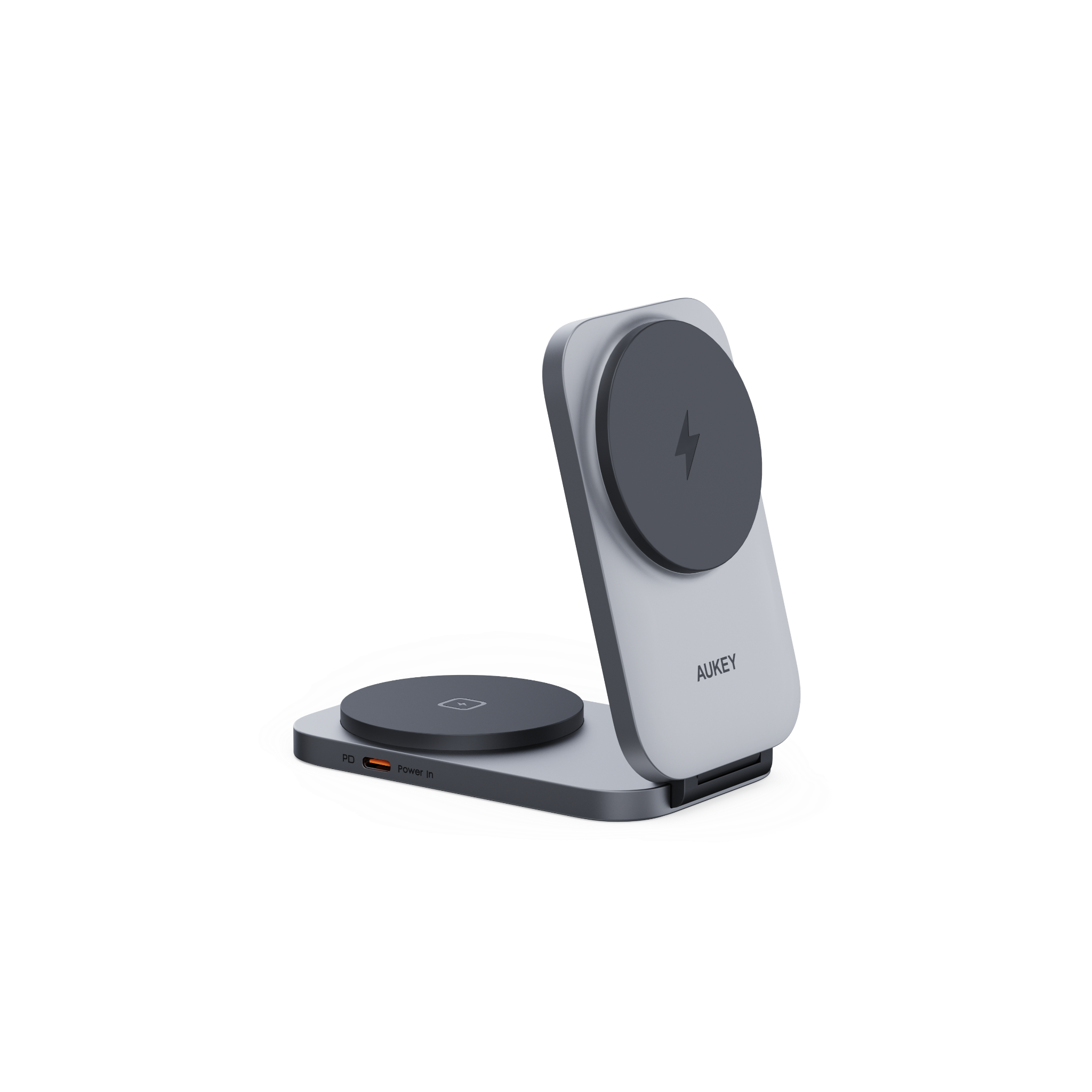 lc-mc212_14a4bd008bca4cc8b9116e22bccc5cb5_master Đế Sạc Không Dây Từ Tính 2-in-1 AUKEY LC-MC212 25W (Qi2.2, Strong magnetic attraction) - Ảnh 1