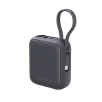 Pin Dự Phòng Không Dây AUKEY PB-MS22 10000mAh 20W (CCC / 3C Certification, 1*Type-C + 1*USB-A + 1*Type-C Built-in Cable, Digital Display, Support Wireless Charging 15W)