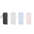 Pin Dự Phòng AUKEY PB-Y95 10000mAh 20W (CCC / 3C Certification, 1*Type-C + 1*USB-A + 1*Type-C + Lightning Built-in Cable, Digital Display) - Ảnh 2