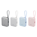 Pin Dự Phòng AUKEY PB-Y91L 10000mAh 20W (CCC / 3C Certification, 1*Type-C + 1*USB-A + 1*Type-C + Lightning Built-in Cable, Digital Display) - Ảnh 2