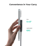 Đế Sạc Không Dây Từ Tính AUKEY MagFusion Q LC-MC11 25W (Qi2.2 25W, Strong Magnetic) - Ảnh 3