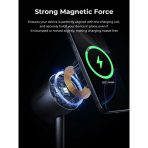 Đế Sạc Đứng Không Dây 2-in-1 AUKEY Qi2.2 MagFusion 2X LC-MC213 25W (Wireless Charging Qi2.2 25W, Strong Magnetic Force, 360° Rotation) - Ảnh 9