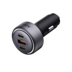 Tẩu Sạc Ô Tô AUKEY CC-P1 Pathfinder Mix 3 66W (2*Type-C + 1*USB-A port, LED Indicator Light)