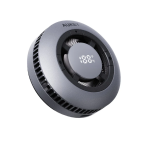 Quạt Tản Nhiệt Cho Điện Thoại Kiêm Sạc Không Dây 15W AUKEY MagFusion GameFrost LC-G10 (Qi2 Wireless Charging, Strong magnetic attraction, Visual Digital Display)