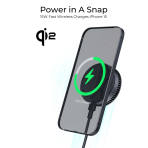 Quạt Tản Nhiệt Cho Điện Thoại Kiêm Sạc Không Dây 15W AUKEY MagFusion GameFrost LC-G10 (Qi2 Wireless Charging, Strong magnetic attraction, Visual Digital Display) - Ảnh 2