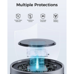 Quạt Tản Nhiệt Cho Điện Thoại Kiêm Sạc Không Dây 15W AUKEY MagFusion GameFrost LC-G10 (Qi2 Wireless Charging, Strong magnetic attraction, Visual Digital Display) - Ảnh 7
