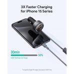 Tẩu Sạc Cho Ô Tô Kèm Cáp Type-C AUKEY Pathfinder Sling CC-P2 75W (1*Type-C + 1*USB-A port) - Ảnh 2